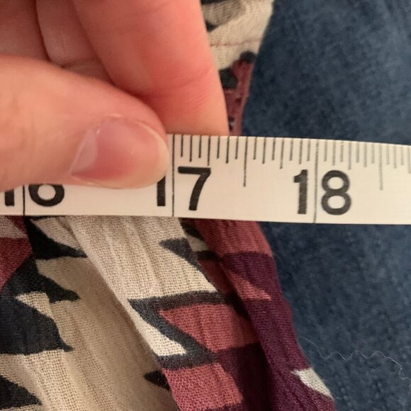 Billabong Davenport Aztec Tribal Print Dress Womens SIze Large - Picture 8 of 8